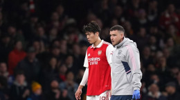 Takehiro Tomiyasu, an Arsenals defender to miss the rest of the season due to an injury. It comes as a blow to Arsenal who are aiming to win the EPL trophy.